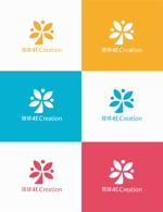 eldordo design (eldorado_007)さんの株式会社　琉球4f.Creationのロゴ作成への提案