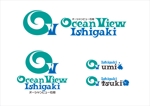 0371_ai (0371_ai)さんの一棟貸しヴィラ宿泊施設「Ocean View Ishigaki」のロゴへの提案