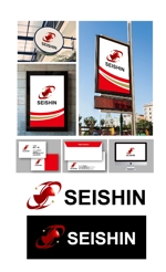 King_J (king_j)さんの建設業　SEISHIN の　ロゴへの提案