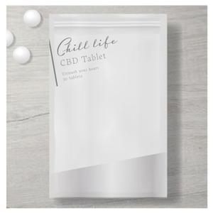 hashi = design (hashi_design)さんのCBDタブレット"Chill Life -CBD Tablet-"のパッケージデザインへの提案