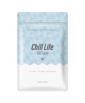 N design (noza_rie)さんのCBDタブレット"Chill Life -CBD Tablet-"のパッケージデザインへの提案