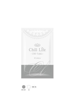 Lion_design (syaron_A)さんのCBDタブレット"Chill Life -CBD Tablet-"のパッケージデザインへの提案