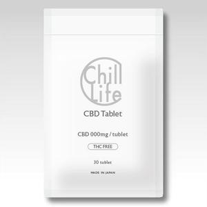 RAMUNE DESIGN STUDIO (ramune33)さんのCBDタブレット"Chill Life -CBD Tablet-"のパッケージデザインへの提案