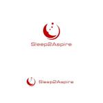 P Design (DesignStudio)さんのオンライン睡眠改善サービス「Sleep2Aspire」のロゴへの提案
