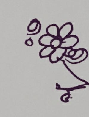 Yooou ()さんの某花屋さんのコンセプトイラスト「ひと筆描きの一輪の花」への提案