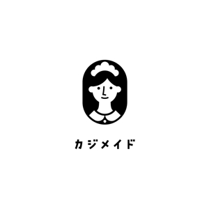 HIRAISO SIMONE (uramadara-h)さんの家事代行アプリ「カジメイド」のロゴへの提案