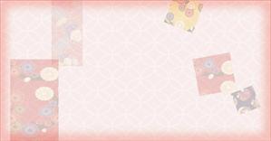 シェル (nanako_0721)さんの京都伝統「をどり」関連冊子の老舗菓子店広告ページの背景デザインの変更への提案