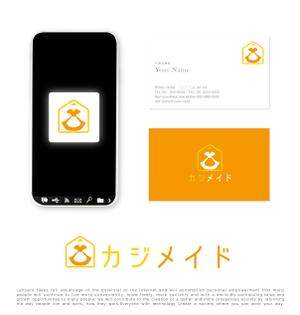 tog_design (tog_design)さんの家事代行アプリ「カジメイド」のロゴへの提案