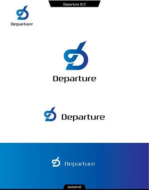 queuecat (queuecat)さんのコンサルティング会社「株式会社Departure」の企業ロゴへの提案