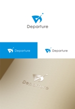 はなのゆめ (tokkebi)さんのコンサルティング会社「株式会社Departure」の企業ロゴへの提案