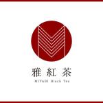 Cosmic design (cosmic_design)さんの国産・和紅茶通信販売ショップサイト「雅紅茶」のロゴ（MIYABI紅茶）（みやびこうちゃ）への提案