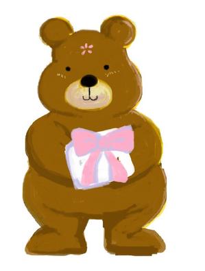 猫屋敷つぐのPOP屋さん＠TUGU (TUGU)さんのソフトウェア会社の熊のマスコットキャラクターデザインへの提案