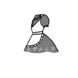 yuu--ga (yuu--ga)さんの家事代行アプリ「カジメイド」のロゴへの提案