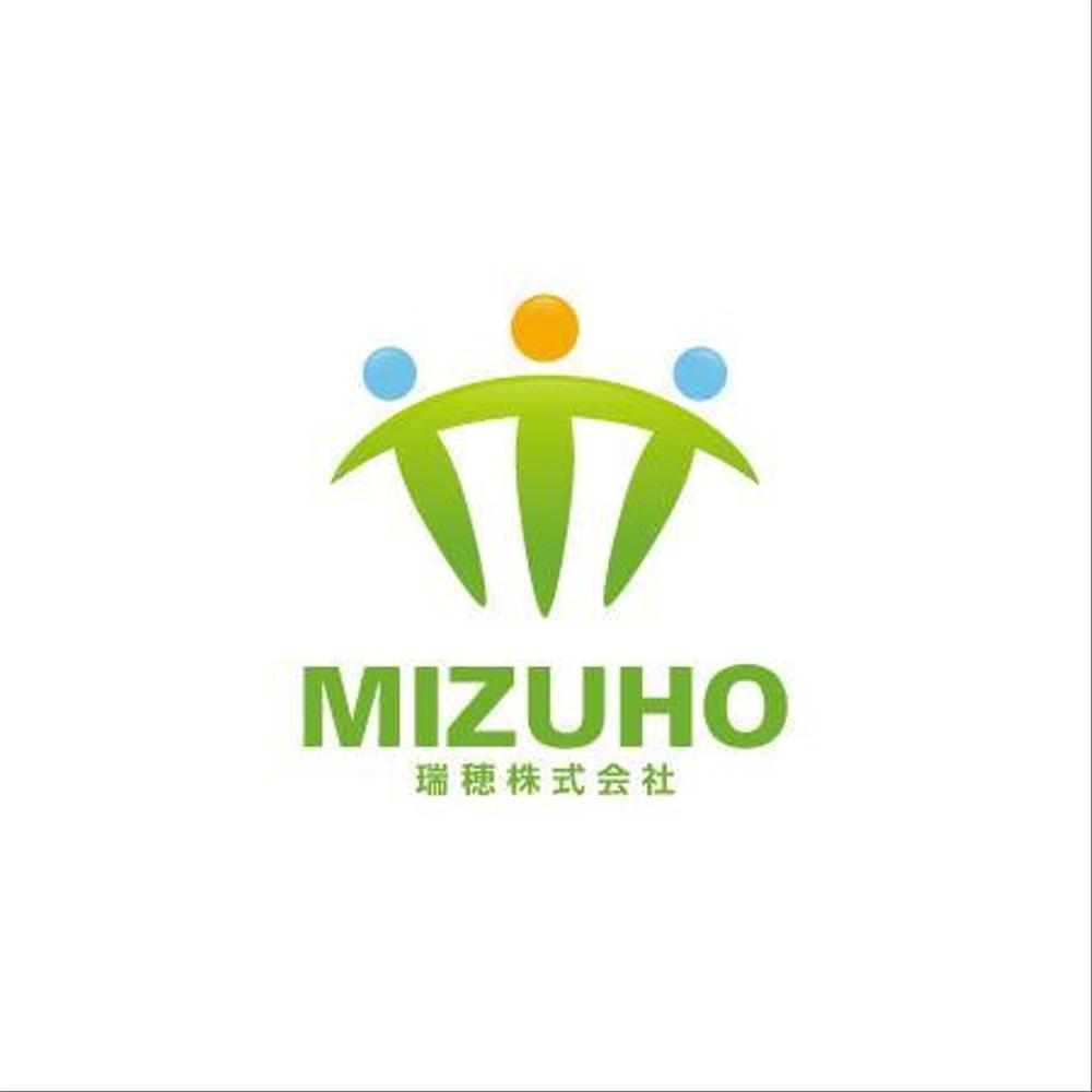 瑞穂 株式会社　「ＭＩＺＵＨＯ CO.,LTD」のロゴ作成