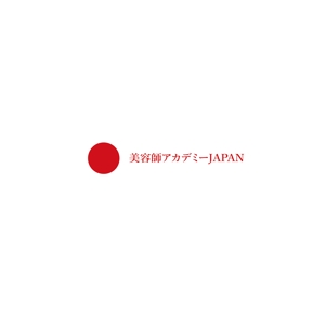 m-iriyaさんの美容師アカデミーJAPANのロゴ作成への提案