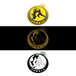 quarter (k00tha)さんの柔道クラブチーム「ミヤザキッズ」のロゴへの提案