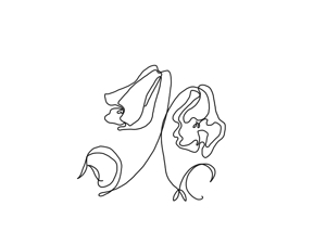 某花屋さんのコンセプトイラスト ひと筆描きの一輪の花 の事例 実績 提案一覧 Id 356 イラスト制作の仕事 クラウドソーシング ランサーズ