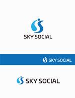 eldordo design (eldorado_007)さんの新規法人 SKY SOCIAL株式会社　のコーポレートロゴ　への提案