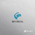 doremi (doremidesign)さんの新規法人 SKY SOCIAL株式会社　のコーポレートロゴ　への提案