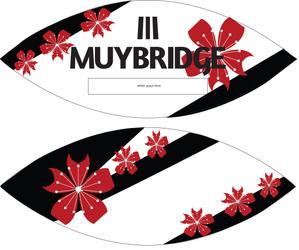 nayukiさんのスポーツブランド新製品ラグビーボールのパネルプリントパターンのデザインへの提案