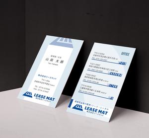 Pen'sK (pekk)さんの株式会社リースマットの名刺作成への提案