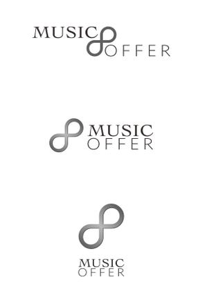 O3 Design in NZ (Okirakunz)さんの音楽家が仕事を探すサイト　MUSIC∞OFFER　のロゴへの提案