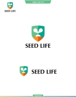 queuecat (queuecat)さんの新設会社「株式会社SEED LIFE」ロゴへの提案