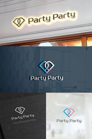 hi06_design (hi06)さんの婚活パーティーを運営する「PARTY☆PARTY」のサービスロゴ作成への提案