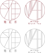 水島八重 (y-8-m)さんの国産・和紅茶通信販売ショップサイト「雅紅茶」のロゴ（MIYABI紅茶）（みやびこうちゃ）への提案