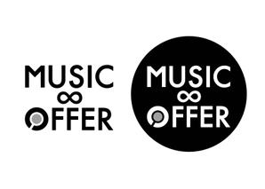 DesignMoon (DesignMoon)さんの音楽家が仕事を探すサイト　MUSIC∞OFFER　のロゴへの提案