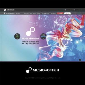 FUNCTION (sift)さんの音楽家が仕事を探すサイト　MUSIC∞OFFER　のロゴへの提案