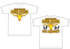 成田　敦 (narita_junkers)さんのカントリーダンスグループ、Dancing Appaloosaの25周年記念のＴシャツデザインへの提案