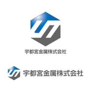j-design (j-design)さんの宇都宮金属株式会社のロゴ　鉄 非鉄買取事業への提案