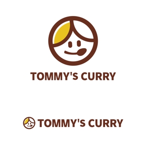tsujimo (tsujimo)さんのカレーショップ「トミーズカレー」のロゴへの提案