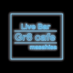 Rデザイン@ContinuHeart (ryokocreator)さんのライブバー「Gr8 cafe 」のロゴへの提案