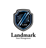 claphandsさんの「Landmark Asset Management」のロゴ作成への提案