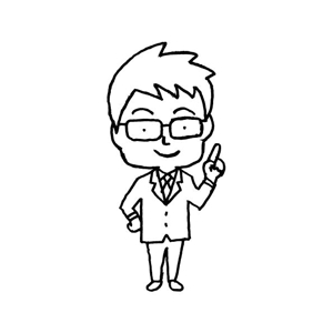 marukei (marukei)さんの簡単！先生のキャラクターイラストリニューアル　ベース見本あり　採用後最終的に20ポーズ展開への提案