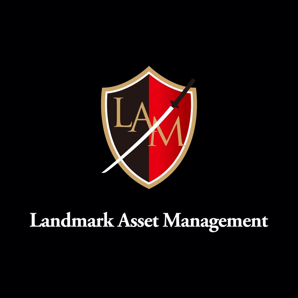 「Landmark Asset Management」のロゴ作成