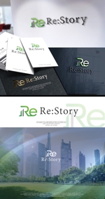 NJONESKYDWS (NJONES)さんのyoutubeチャンネル『Re:Story』のロゴへの提案