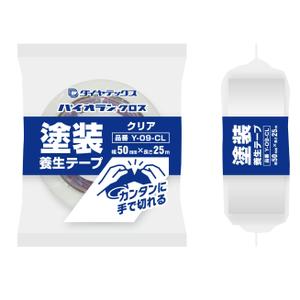 noriben (noriben0147)さんの養生テープ「パイオランテープ Y－０９－GR/CL」のパッケージデザインへの提案