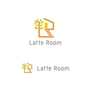 otanda (otanda)さんの不動産賃貸のラテルームのロゴ依頼。LとRどちらかまたはどちらもの文字がうまく入ったデザインも見たいへの提案