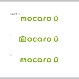SSH Design (s-s-h)さんの不動産投資商品「MOCARO Ü」(モカーロ ユー) のロゴへの提案