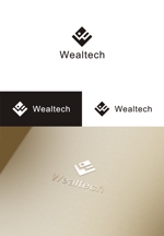 はなのゆめ (tokkebi)さんの会社・プロジェクト「Wealtech」のロゴへの提案