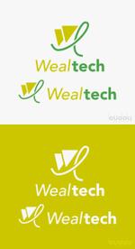 buddy knows design (kndworking_2016)さんの会社・プロジェクト「Wealtech」のロゴへの提案