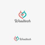 atomgra (atomgra)さんの会社・プロジェクト「Wealtech」のロゴへの提案