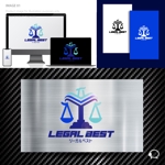レテン・クリエイティブ (tattsu0812)さんの弁護士保険代理店サイト「リーガルベスト」のロゴへの提案
