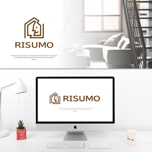 design vero (VERO)さんの不動産 RISUMO の ロゴへの提案