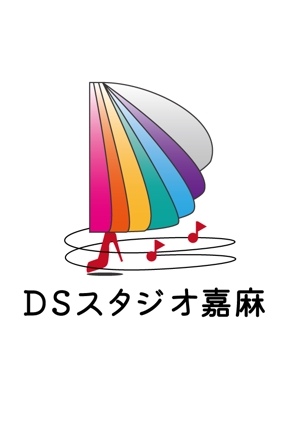 Maria Design (nyankity)さんのダンススタジオ「DSスタジオ嘉麻」のロゴへの提案