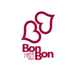 思案グラフィクス (ShianGraphics)さんのガールズバー「Bon Bon」のロゴ及びロゴマークへの提案