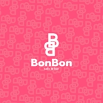 cham (chamda)さんのガールズバー「Bon Bon」のロゴ及びロゴマークへの提案